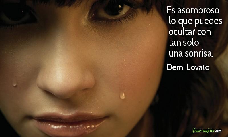 Frases de Demi Lovato - Frases de Mujeres